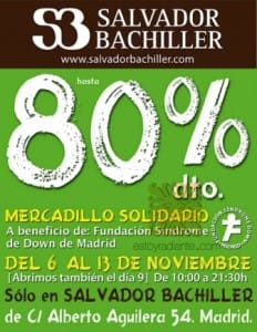 Mercadillo Solidario de Salvador Bachiller