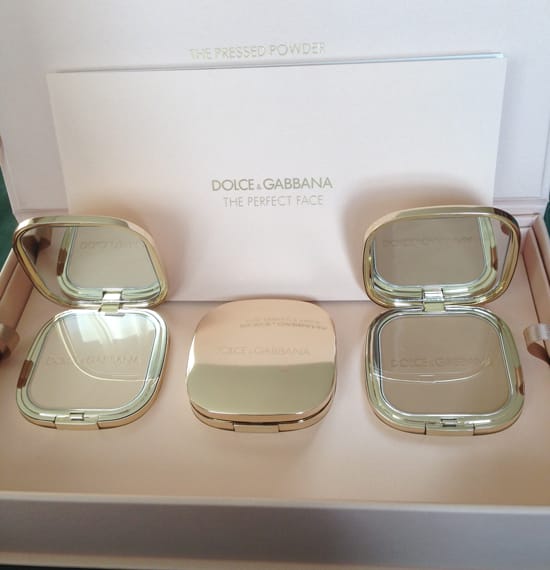 polvos perfeccionadores de Dolce & Gabbana