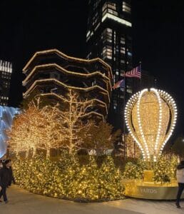 Hudson Yards en Navidad NY